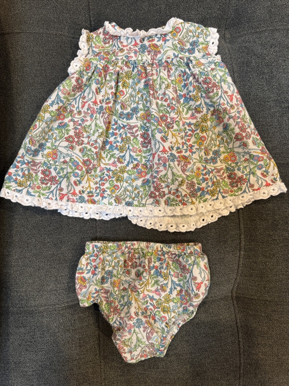 bella bliss Paisley Baby Dress & Bloomers Set